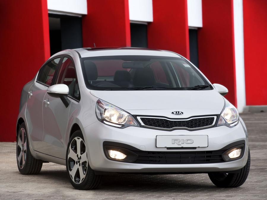  Kia Rio Sedan 2012 года  (ZA) (фото 14 из 23)